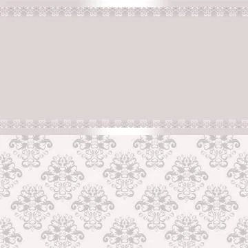 Delicate invitation card Stock Illustration