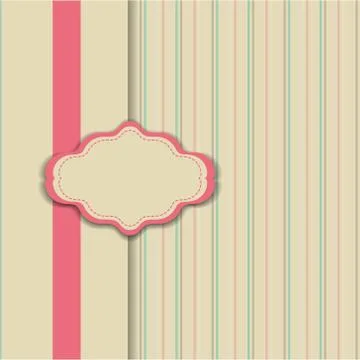 Delicate invitation card Stock Illustration