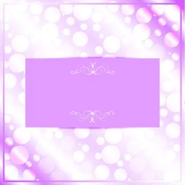 Delicate invitation card Stock Illustration