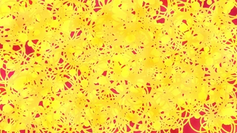 Delicate Lace Doily Pattern on Vibrant Purple Background, Abstract Floral D.. Stock Footage 332498713