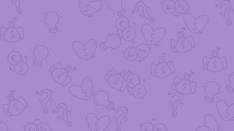 Delicate Lavender Pattern - Subtle Floral Design for Backgrounds and Textures Stock Footage 321850597