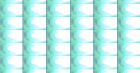 Delicate Light Aqua Tie-Dye Pattern Seamless Repeat Stock Illustration