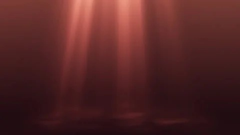 Delicate light rays, soft sunbeams shining down. Abstract heavenly light back Stock Footage 314134473