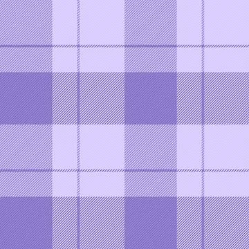 Delicate lilac plaid pattern. A classic, versatile textile design ideal for b Stock Illustration