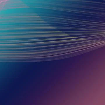 Delicate lines.Colorful abstraction on a gradient background. Stock Illustration