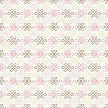 Delicate lovely  seamless pattern Stock Illustration