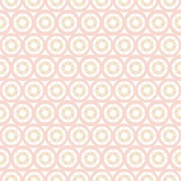 Delicate lovely vector seamless pattern (tiling) Stock Illustration