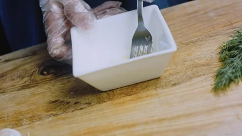 Delicate natural cooking view: cleaning potatoes for grilling Stock Footage 342196753