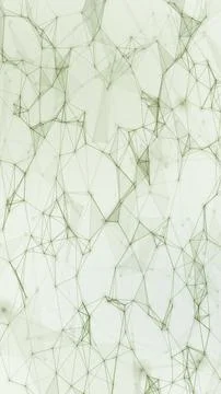A delicate olive network of fine lines and translucent triangular facets sp.. Stock Illustration