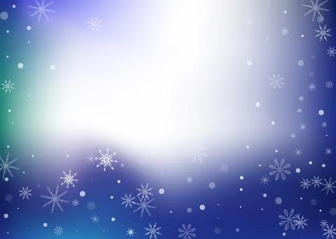 Delicate openwork snowflakes. Snow, snowfall. Falling scattered white snowfla Stockillustratie