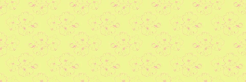 Delicate pastel floral pattern.  Subtle, repeating design perfect for backg.. Illustrazione stock