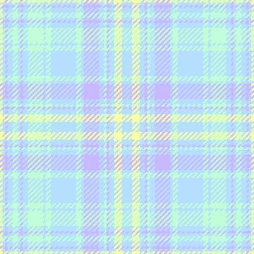 Delicate pastel plaid pattern, light and airy. Ideal for textiles, background Illustrazione stock