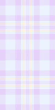 Delicate pastel plaid pattern in soft lavender and cream. Ideal for textile d Stock Illustration
