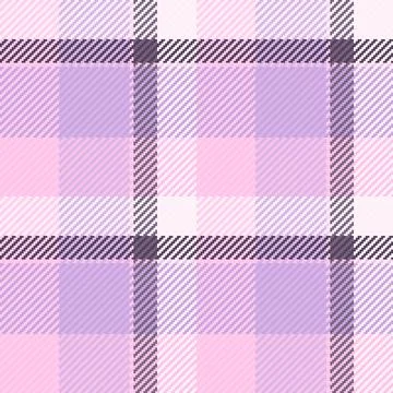 Delicate pastel plaid pattern. Soft pinks and purples create a calming, texti 库存插图