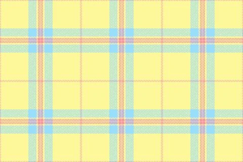 Delicate pastel plaid pattern. Soft, cheerful and versatile design ideal for  Illustrazione stock