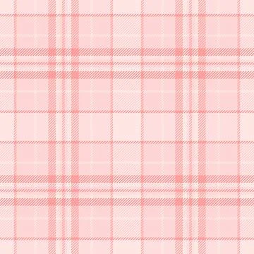 Delicate pink plaid pattern, perfect for textile designs, website backgrounds Stock Illustration