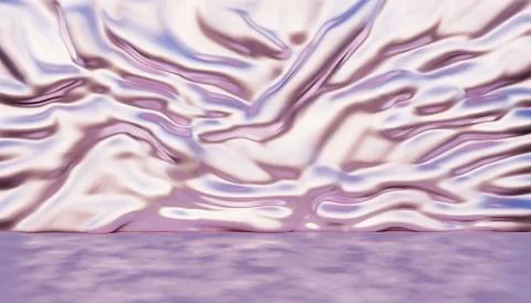 Delicate pink smooth metallic background Stock Illustration