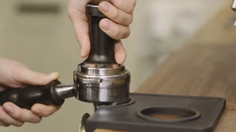 Delicate process of making brewed coffee Video stock 145441437