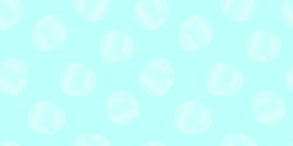 Delicate seamless blue pattern with air bubbles Vector endless print printing Stock Illustration