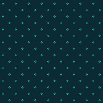 A delicate Seamless pattern with dots, circles, and small shapes Stock Illustration