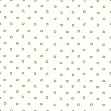 A delicate Seamless pattern with dots, circles, and small shapes Stock Illustration