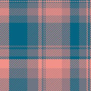 Delicate texture fabric seamless, hispanic plaid check textile. Doodle vect.. Stock Illustration