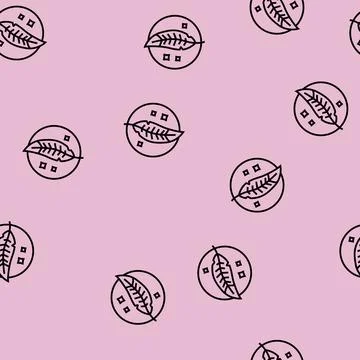 Delicate wash line seamless pattern Stock Illustration