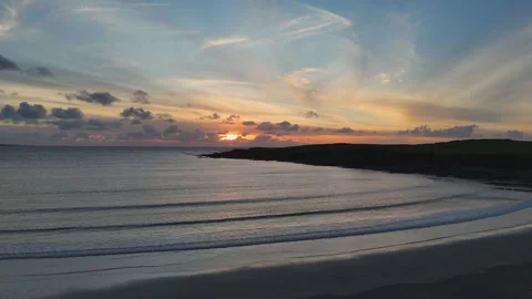 Delicate waves Stock Footage 301088061