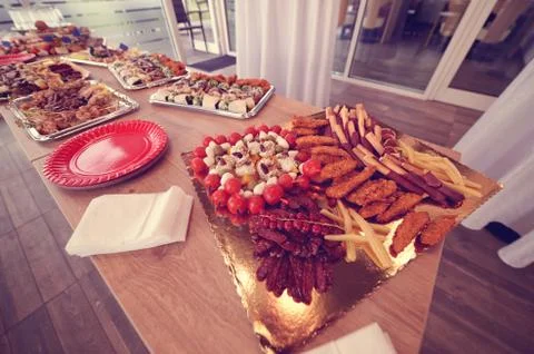 Delicious appetizer Stock Photos