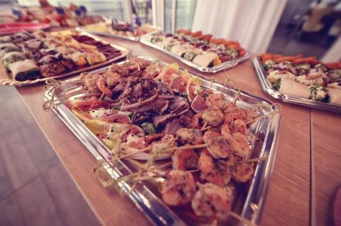 Delicious appetizer Stock Photos