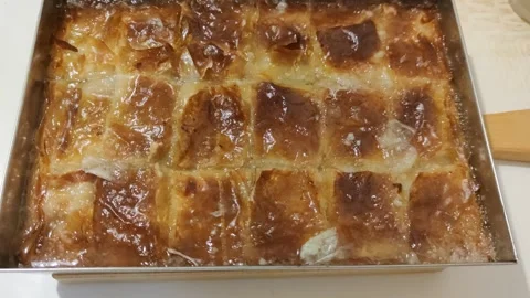 Delicious baklava 動画素材 243378623