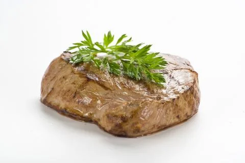 Delicious beef grilled Stock Photos