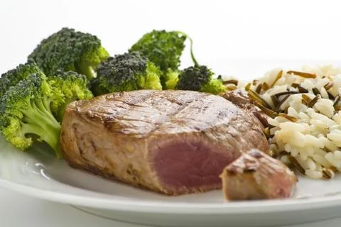 Delicious beef grilled Stock Photos