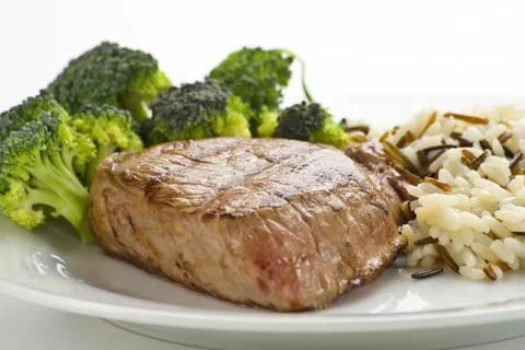 Delicious beef grilled Stock Photos