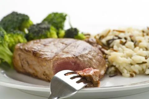 Delicious beef grilled Stock Photos