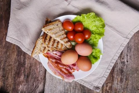 Delicious breakfast Foto stock