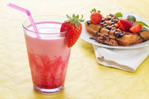 Delicious breakfast Stock Photos