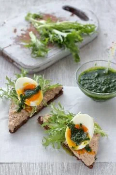 Delicious breakfast time Foto stock