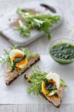 Delicious breakfast time Stock Photos