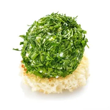 Delicious buffet,  settee on  white background Stock Illustration