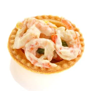 Delicious buffet,  settee on  white background Stock Photos