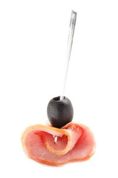 Delicious buffet,  settee on  white background Stock Photos