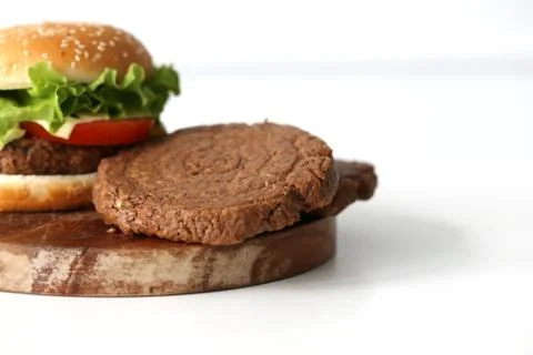 Delicious burger Stock Photos