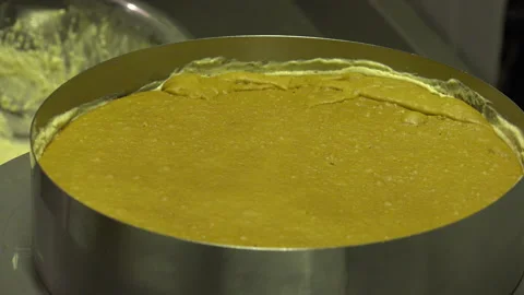 Delicious Cake being prepared in the bakery Stock Footage 239635730