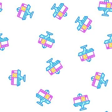 Delicious cake dessert vector seamless pattern 스톡 일러스트