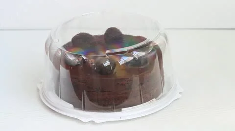 Delicious cake Stock Footage