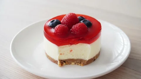 Delicious Cake Stock Footage 163291968