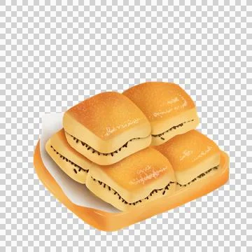 Delicious cake illustration Stock Illustration