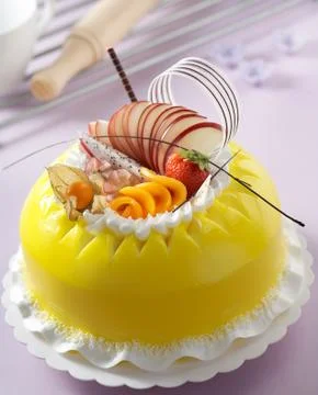 Delicious cake Stock Photos