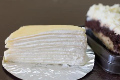 Delicious cake Stock Photos